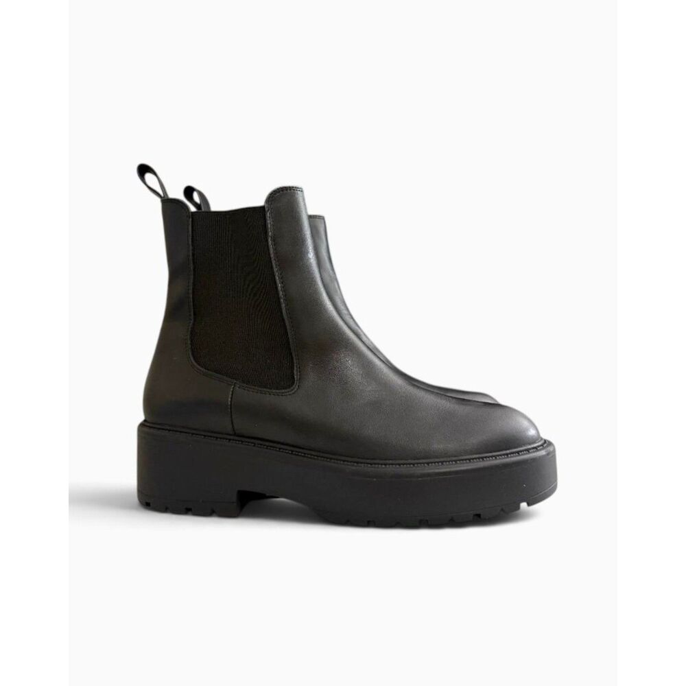 AQUA Women's Perie Chelsea Black Booties - Exclusive, NEW! Size 9.5
